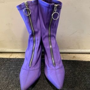 purple sock boots 💅